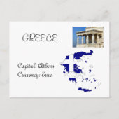 Griechenland Postkarte (Vorderseite)