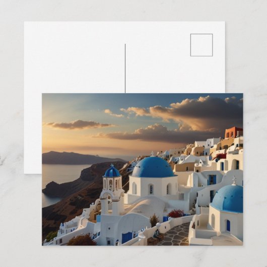 Griechenland Postkarte (Vorne/Hinten)