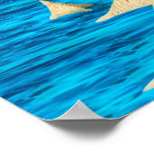 Griechenland Reise Poster (Ecke)