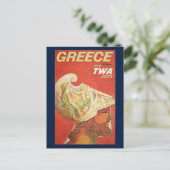 Griechenland Reisen Postkarte (Stehend Vorderseite)