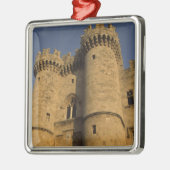 Griechenland, Rhodos Town. Aussicht auf den Palast Silbernes Ornament (Links)