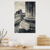 Griechenland, Ruinen der alten Stadt Poster (Küche)