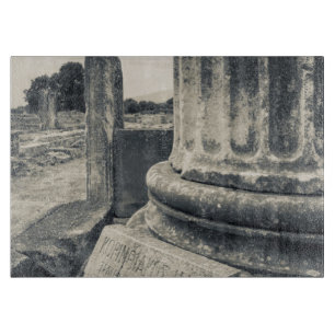 Griechenland, Ruinen der antiken Stadt Schneidebrett