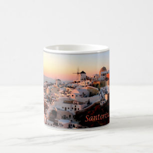 Griechenland - Santorin - Thera - Thira - Oia - Kaffeetasse