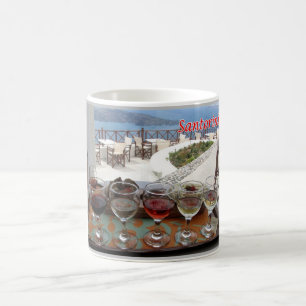 Griechenland - Santorin - Thera - Thira - Wein - Kaffeetasse