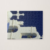 Griechenland, Santorini. Aussicht auf eine griechi Puzzle (Horizontal)