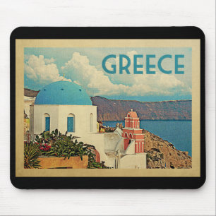 Griechenland Santorini Mousepad