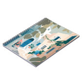 Griechenland Santorini Notizblock (Linke Seite)