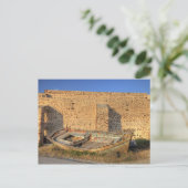 Griechenland, Santorini, Oia. Altes Fischerboot tr Postkarte (Stehend Vorderseite)