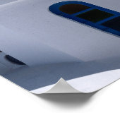 Griechenland Santorini Reisen Poster (Ecke)