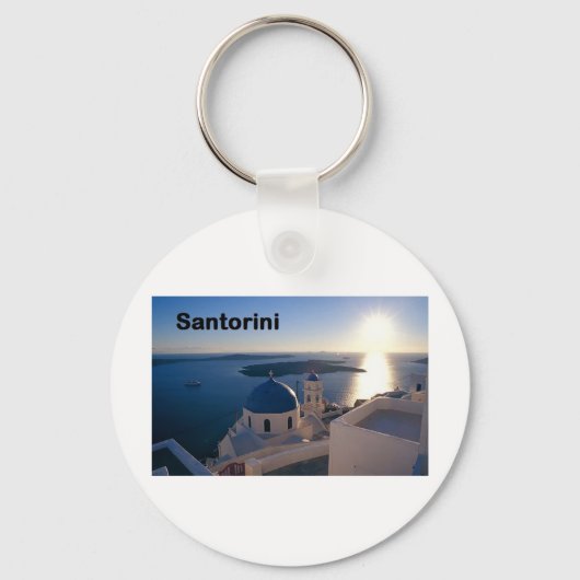 Griechenland Santorini Sunset (St.K. Schlüsselanhänger (Vorderseite)