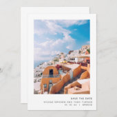 Griechenland Save the Date (Vorne/Hinten)