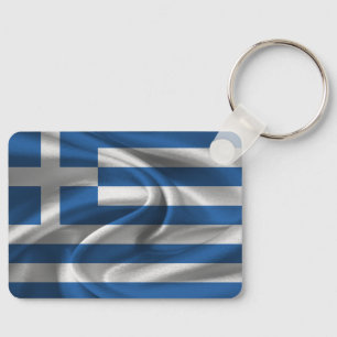 Griechenland Schlüsselanhänger der Flagge