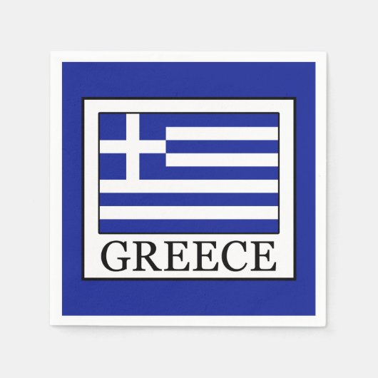 Griechenland Serviette (Vorderseite)