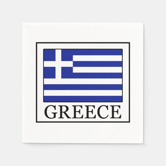 Griechenland Serviette (Vorderseite)