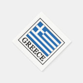 Griechenland Serviette (Ecke)