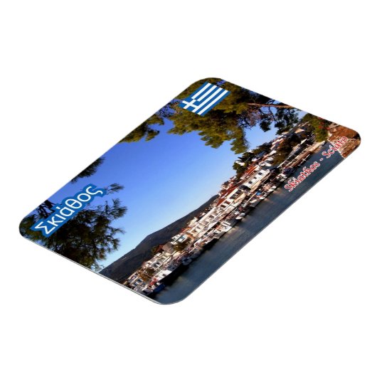 Griechenland - Skiathos - Magnet (Linke Seite)