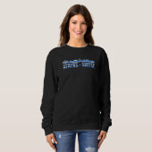 Griechenland Skyline Athen 1 Sweatshirt (Vorne ganz)