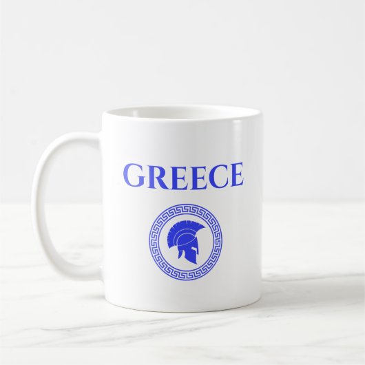 Griechenland Spartan Kaffeetasse (Links)