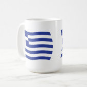 Griechenland Tasse der Flaggen (Vorderseite Links)
