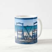 Griechenland Taverna blau-weiß Kaffeetasse (VorderseiteRechts)