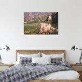 Griechenland, Thessalien, Meteora, Kastraki. Leinwanddruck (Insitu (Schlafzimmer))