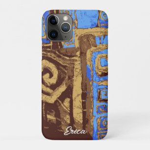 Griechenland Totem Stammesabstrakt Kunst Personali Case-Mate iPhone Hülle