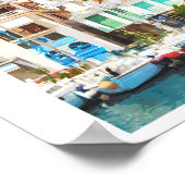 Griechenland Travel Vintage Poster (Ecke)