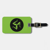 Griechenland: Triskelion Gepäckanhänger (Vorderseite horizontal)