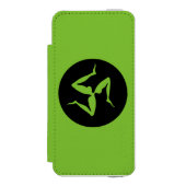 Griechenland: Triskelion Incipio iPhone Geldbeutel-Hülle (Folio Vorderseite)