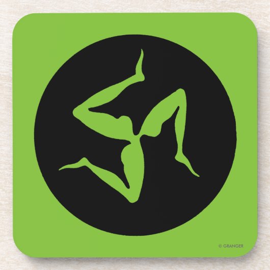 Griechenland: Triskelion Untersetzer (Vorderseite)