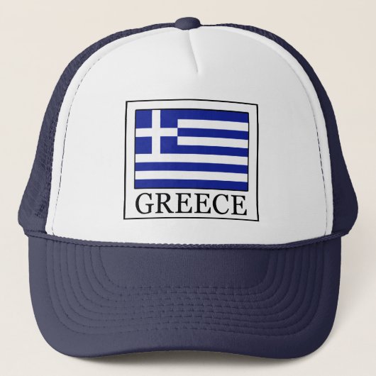 Griechenland Truckerkappe (Vorderseite)