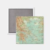 Griechenland und die Ägäis Magnet (Vorderseite/Rückseite)