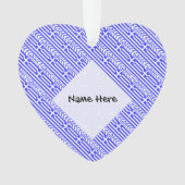 Griechenland und die griechische Flagge mit Ihrem  Ornament (Vorderseite)