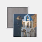 Griechenland und die griechische Insel Santorin St Magnet (Vorderseite/Rückseite)