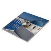 Griechenland und die griechische Insel Santorini a Fliese (Seite)