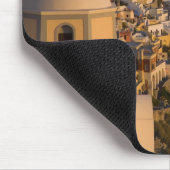 Griechenland und die griechische Insel Santorini Mousepad (Ecke)