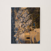 Griechenland und die griechische Insel Santorini Puzzle (Vertikal)