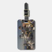 Griechenland und die griechische Insel Santorini S Gepäckanhänger (Vorderseite vertikal)