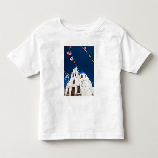 Griechenland und die griechische Insel Santorini S Kleinkind T-shirt (Vorderseite)