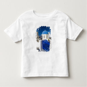 Griechenland und die griechische Insel Santorini S Kleinkind T-shirt