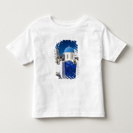 Griechenland und die griechische Insel Santorini S Kleinkind T-shirt (Vorderseite)