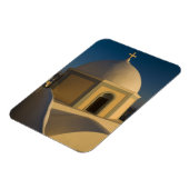 Griechenland und die griechische Insel Santorini S Magnet (Linke Seite)