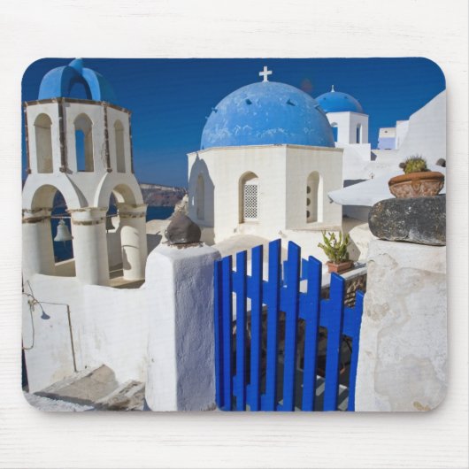 Griechenland und die griechische Insel Santorini S Mousepad (Vorne)