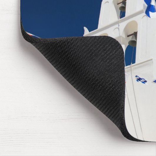Griechenland und die griechische Insel Santorini S Mousepad (Ecke)