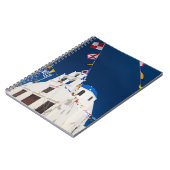 Griechenland und die griechische Insel Santorini S Notizblock (Linke Seite)