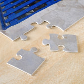 Griechenland und die griechische Insel Santorini S Puzzle (Seite)