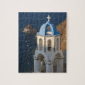 Griechenland und die griechische Insel Santorini S Puzzle (Vertikal)