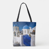 Griechenland und die griechische Insel Santorini S Tasche (Rückseite)