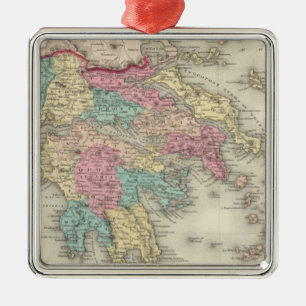 Griechenland und die ionische Republik Silbernes Ornament